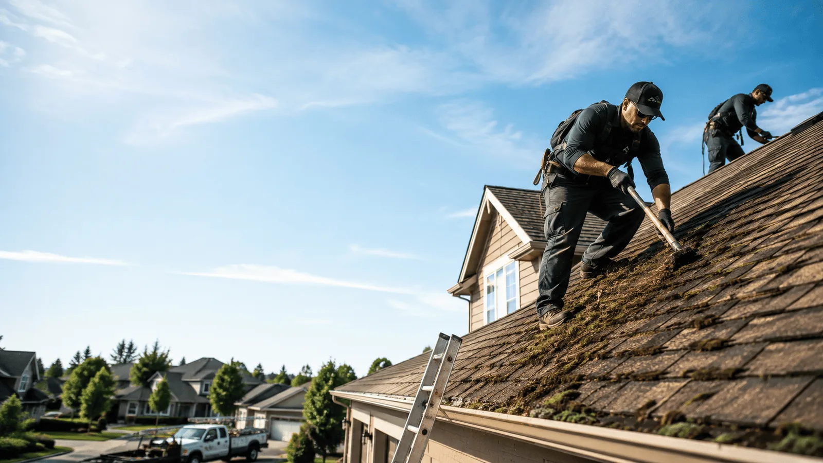 Roof Moss Removal in Marshall, CA near me